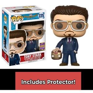 Tony Stark #225 2017 Summer Con Exclusive - Brand New in Protector - Funko POP